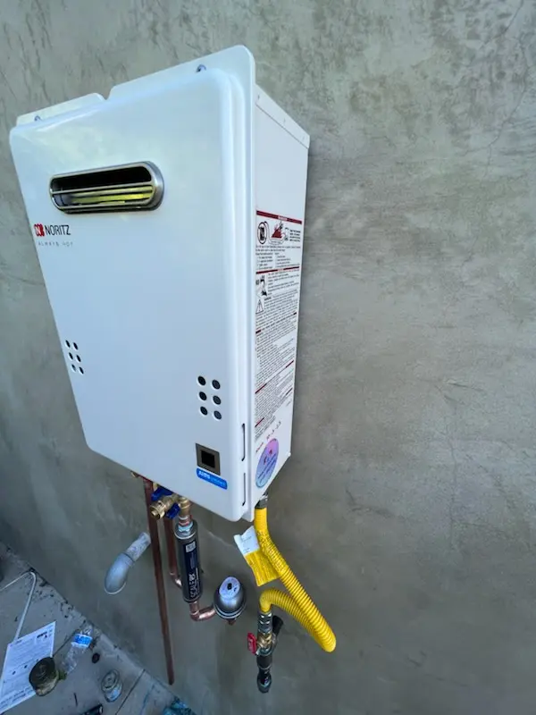 Tankless water heater installation for Dover homes